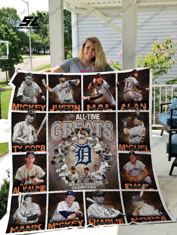 Detroit Tigers Collected Quilt Bedding Set - Great for Fans of All Ages