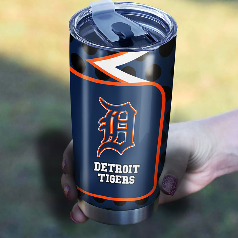 Detroit Tigers MLB Tumbler for Fanatics with custom MLB logo - Image 2