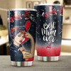 Detroit Tigers MLB Tumbler for Strong Best Mom Ever with Personalized Touch and MLB Logo