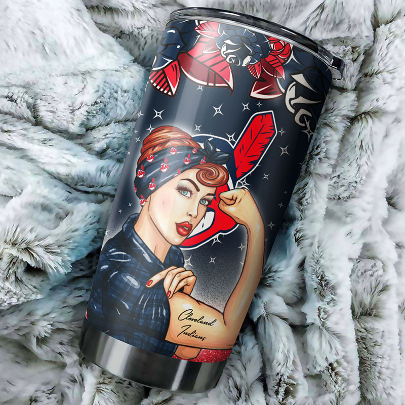 Detroit Tigers MLB Tumbler for Strong Best Mom Ever with Personalized Touch and MLB Logo - Image 2