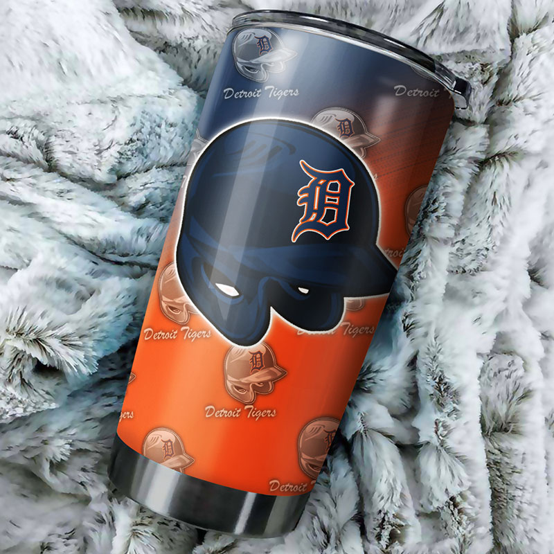 Detroit Tigers MLB Tumbler with Adorable Dog Design for Dog-loving Baseball Fans - Image 2
