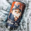 Detroit Tigers MLB Tumbler with Cat Mom Personalization - Perfect for Cat-loving Baseball Fans