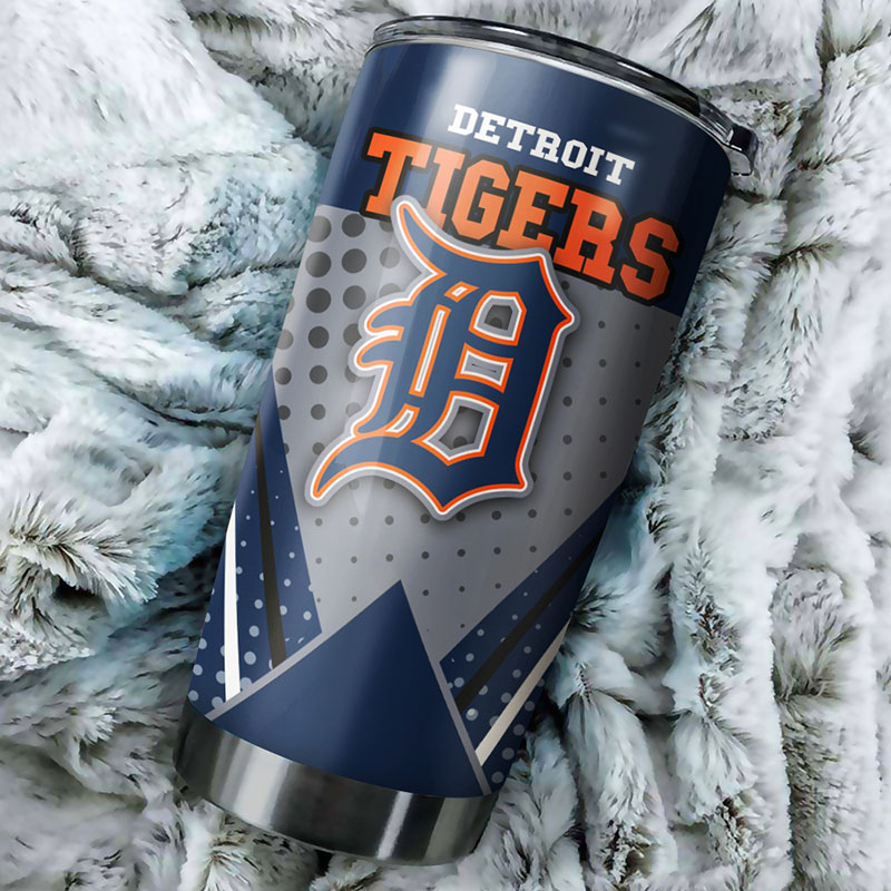 Detroit Tigers MLB Tumbler with Unique Design and MLB Logo