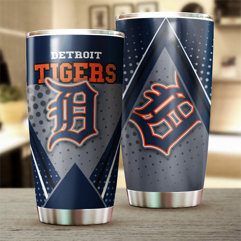 Detroit Tigers MLB Tumbler with Unique Design and MLB Logo - Image 2