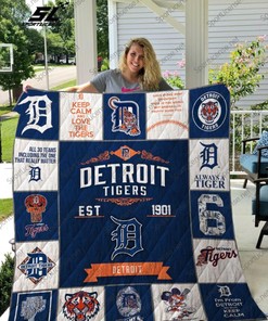 Detroit Tigers Quilt Bedding Set - Perfect for Any Fan