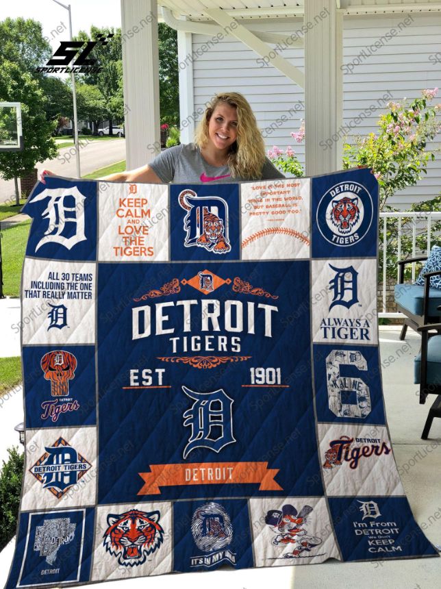 Detroit Tigers Quilt Bedding Set - Perfect for Any Fan