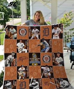 Detroit Tigers The Players Quilt Bedding Set - Perfect for Every Fan