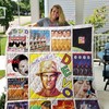 Devo Albums Great3 Quilt Blanket - Stay Cozy With Devo's Best Albums On This Soft Quilt Blanket
