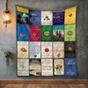 Diana Gabaldon Books Quilt Blanket - Perfect for Outlander Fans