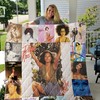 Diana Ross 3 Quilt Blanket for Fans of the Singer