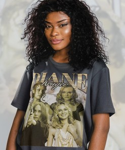 Diane Kruger Fan Retro Sweater - German Actress Homage T-Shirt