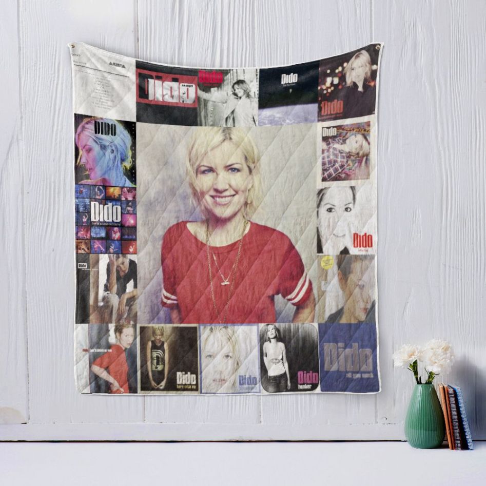 Dido Quilt Bedding Set for Music Fans