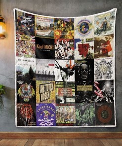 Die Toten Hosen Album Quilt Blanket inspired by German Punk Rock Band