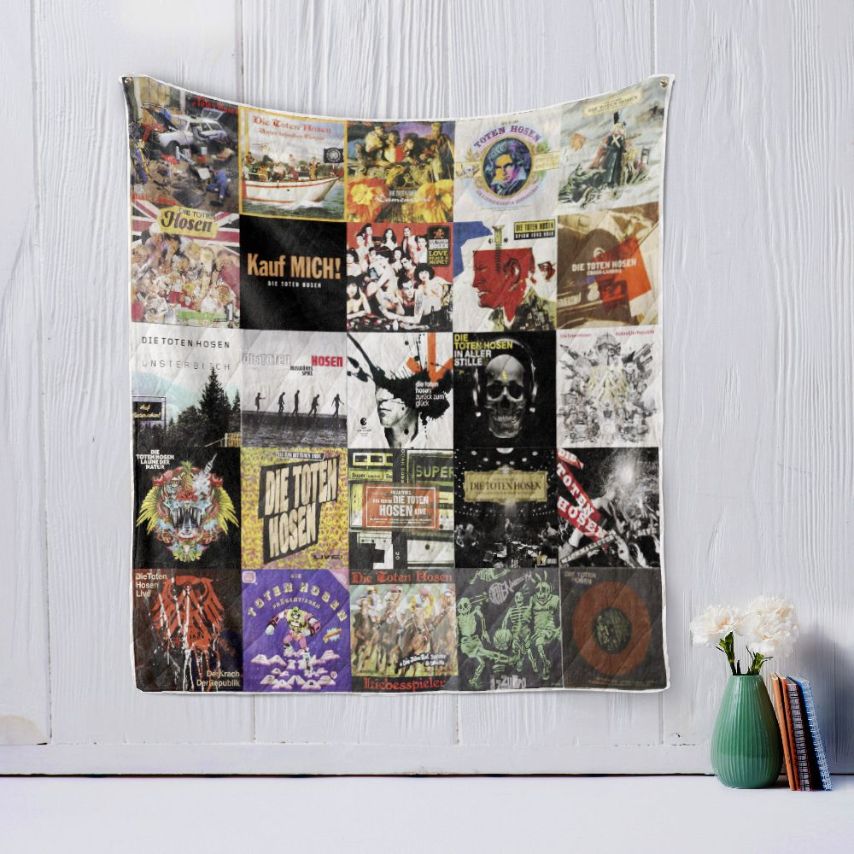 Die Toten Hosen Quilt Blanket - Celebrate the Legendary German Band