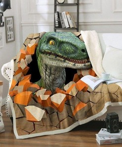 Dinosaur 3d Premium Comfy Sofa Throw Blanket - Perfect for Kids and Dino Lovers