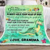 Dinosaur Fleece Quilt Bedding Set - Ideal for Grandson's Birthday