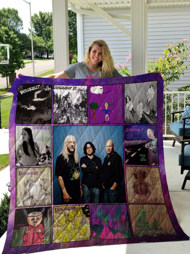 Dinosaur Jr Quilt Bedding Set for Dino Lovers