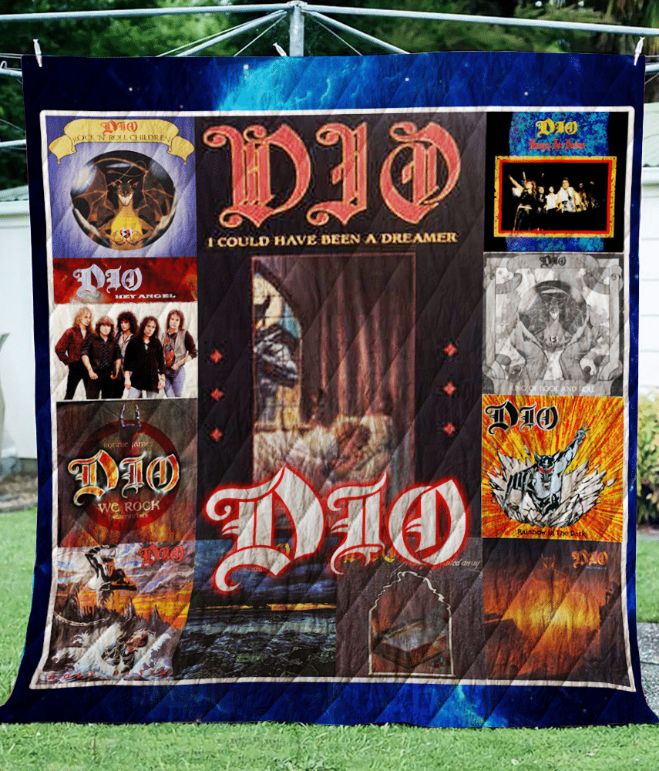 Dio Collection Throws Quilt Bedding Set for Music Lovers