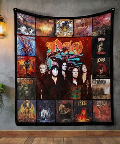 Dio Style Love Quilt Blanket - Rock On for Fans