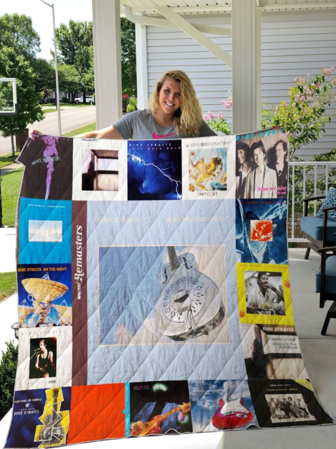 Dire Straits Albums For Fans Collected Quilt Blanket
