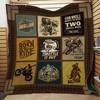 Dirt Bike Quilt Bedding Set - Perfect for Extreme Sport Lovers