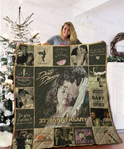 Dirty Dancing T-Shirt Quilt Blanket for Fans of the Movie