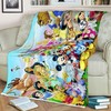 Disney All Characters All Princesses Mickey Mouse Lilo And Stitch Ariel Blanket Gift For Fan