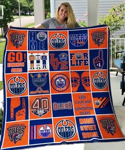 Disney Edmonton Oilers Quilt Bedding Set