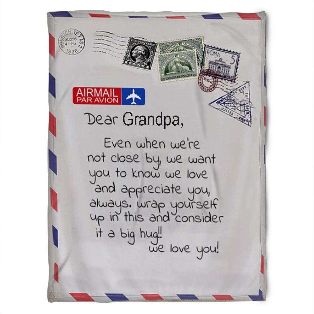 Distance Doesn't Matter Quilt Bedding Set for Grandparents - Stay Cozy and Feel Loved