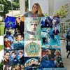 Dive into the deep blue with this Seaquest DSV inspired quilt blanket