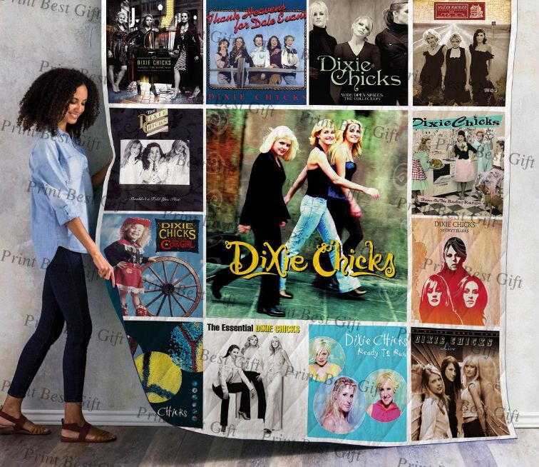 Dixie Chicks Albums Co Poster Quilt Bedding Set For Girls