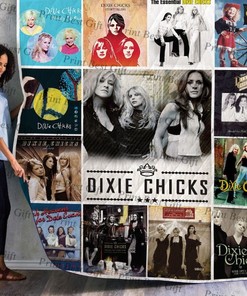 Dixie Chicks Co Poster Love Quilt Bedding Set for Country Fans