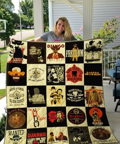 Django Unchained Quilt Bedding Set for Movie Enthusiasts