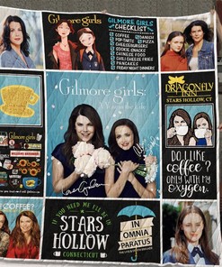 Do You Like Coffee Only With My Oxygen Gilmore Girls Inspired Quilt Bedding Set