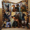 Doberman Pinscher Dog Lovers Blanket - Perfect for a Cozy Night In