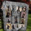 Doberman Pinscher P110404 Quilt Bedding Set DUP - Perfect for Dog Owners and Animal Lovers