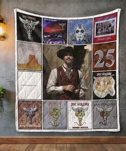 Doc Holliday Western Quilt Blanket - Best Gift for Western Enthusiasts