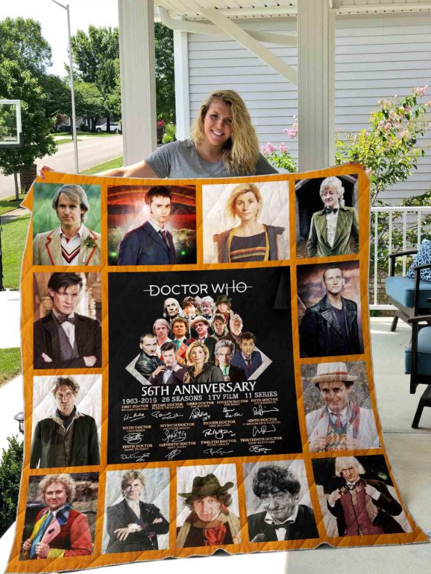 Doctor Who Love Quilt Blanket with Bed Set Twin