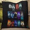 Doctor Who Poster Vintage Quilt Bedding Set for Girls