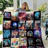 Doctor Who Quilt Blanket 0477 DUP - Across Time and Space for Whovians