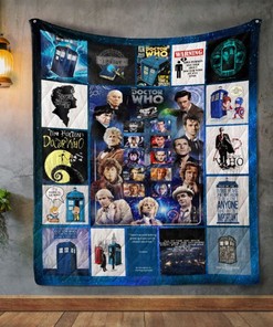 Doctor Who Quilt Blanket - Perfect for Fans of the Iconic TV Show
