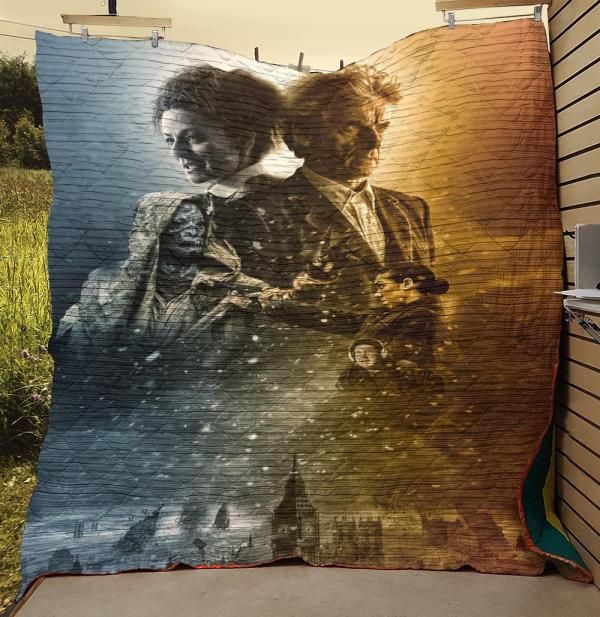 Doctor Who The Lie of the Land Quilt Bedding Set for Sci-Fi Fans
