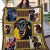 Dog Breed Dachshund Quilt Bedding Set for Pet Lovers