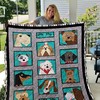 Dogs Only Paper Pieced Quilt Blanket - Ideal for Dog Lovers