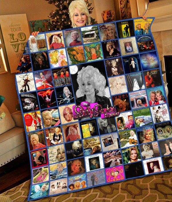 Dolly Parton 3D Quilt - Add Some Depth and Texture to Your Bedding with this Unique Quilt