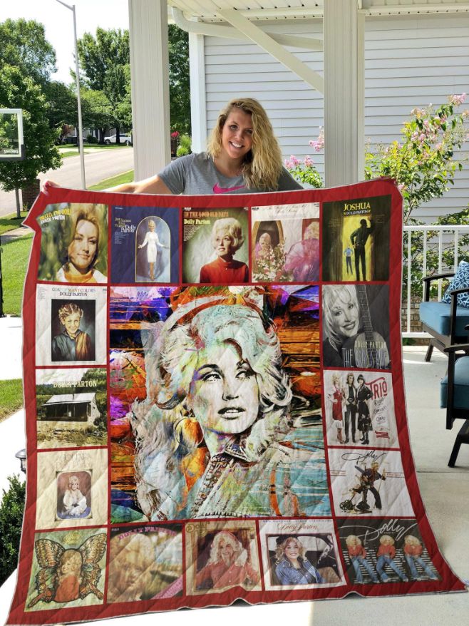 Dolly Parton Style 2 Quilt Blanket - The Perfect Addition to Your Cozy Country-Themed Space