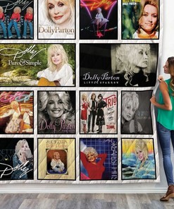 Dolly Parton for Fans Collection Quilt Blanket - The Ultimate Gift for Fans of Dolly's Music