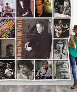 Don Henley For Fans Quilt Blanket - Celebrate Don Henley with this personalized quilt blanket for his biggest fans