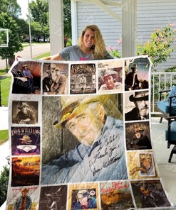 Don Williams Collection Quilt Blanket - Perfect for Country Music Fans