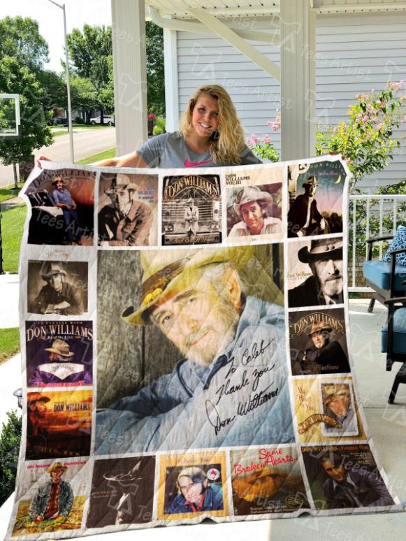 Don Williams Collection Quilt Blanket - Perfect for Country Music Fans